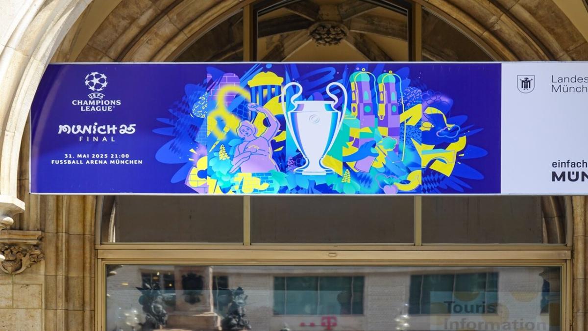 Banner for Champions League Final 2025